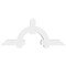 Ekena Millwork Ericson Architectural Grade PVC Gable Bracket, 72"W x 30"H x 6"D x 6"F, 10/12 Pitch GBP072X30X0606ERI00 - alternate 2